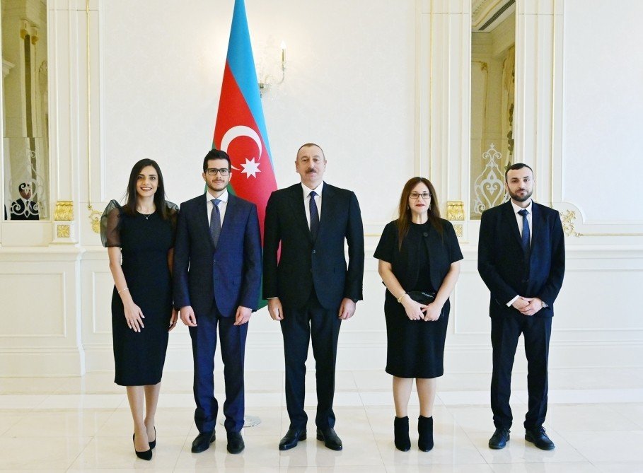 Prezident İlham Əliyev İsrailin yeni səfirinin etimadnaməsini qəbul edib