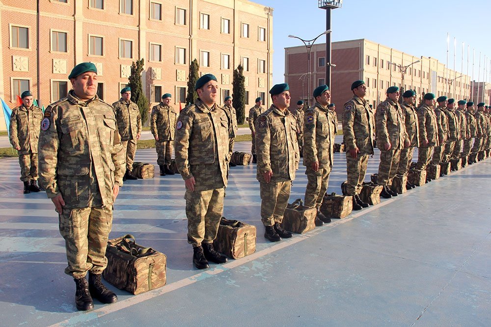 Əfqanıstandakı sülhməramlılarımızın bir qrupu Azərbaycana qayıdıb