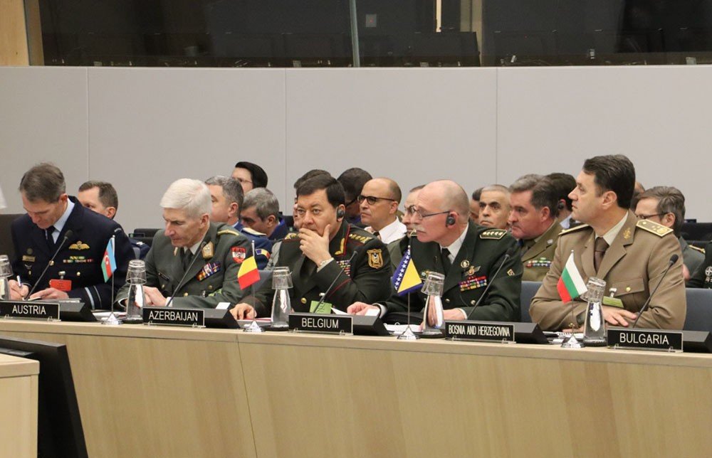 Nəcməddin Sadıkov NATO-nun Hərbi Komitəsinin iclasında iştirak edib
