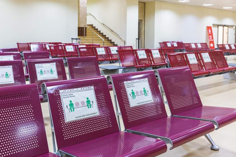 Heydər Əliyev Beynəlxalq Aeroportu koronavirusa görə tədbirlərini genişləndirir