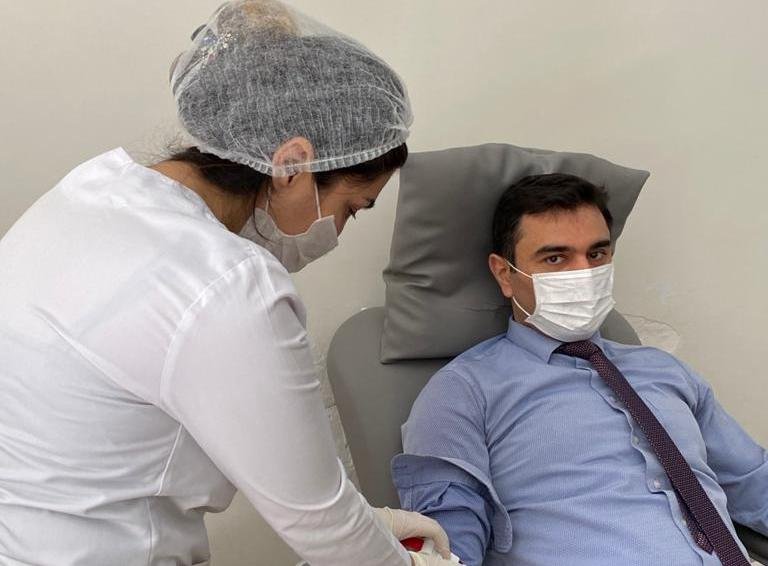 Energetika Nazirliyinin kollektivi qanvermə aksiyasında iştirak edib