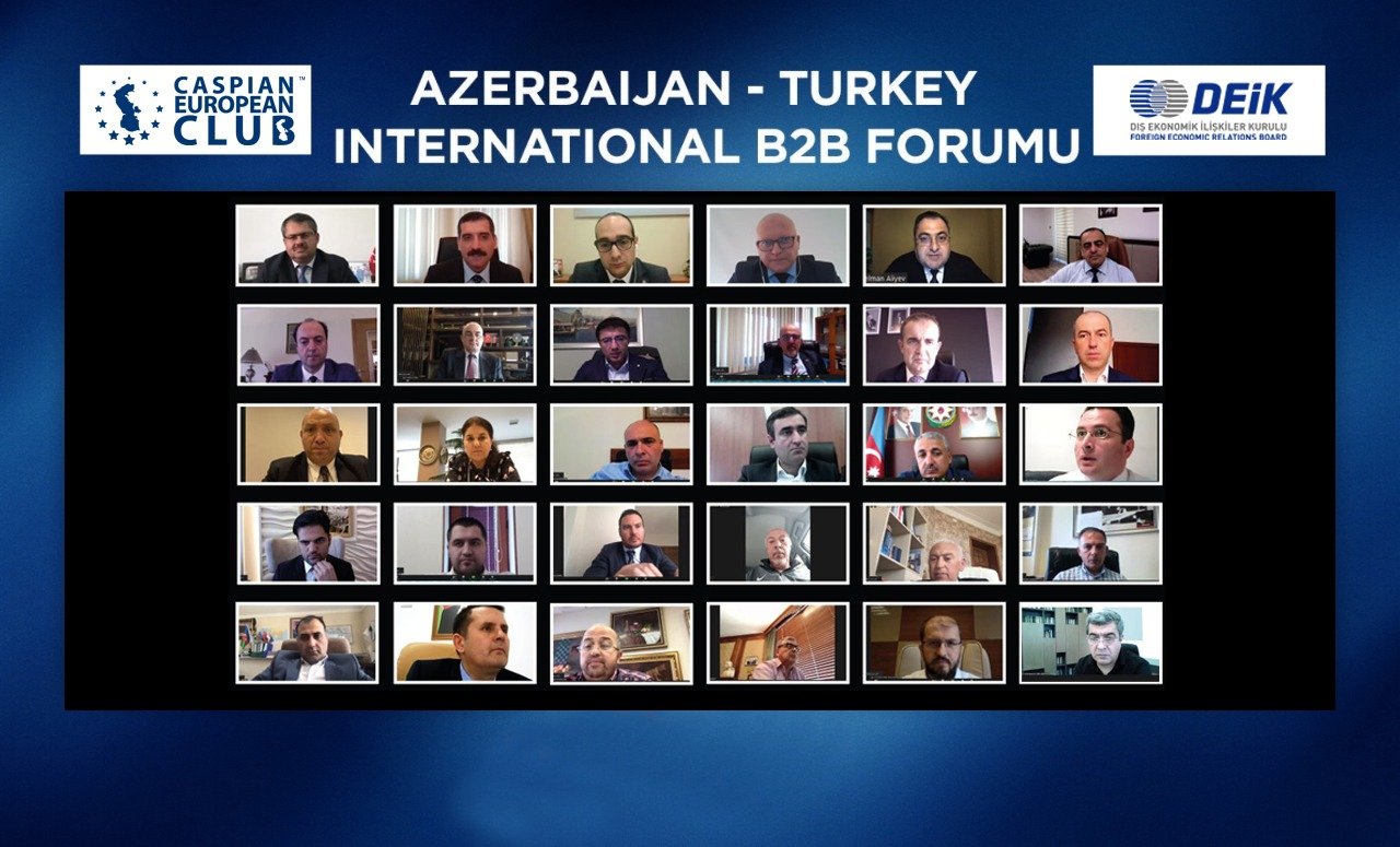 “Azərbaycan-Türkiyə” 3-cü beynəlxalq onlayn B2B forum keçirilib